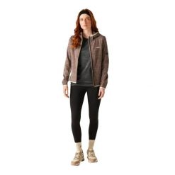 Damska Bluza Polarowa Kemilia. Zielone bluzy damskie Regatta, na zimę, m, bez wzorów, z elastanu, z kapturem. Za 105.99 zł.