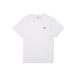 Koszulka damska Fila Lignano. Białe koszulki sportowe damskie Fila, l, bez wzorów, bez kołnierzyka, bez ramiączek. Za 79.00 zł.