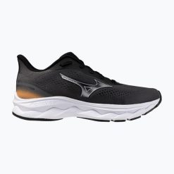 Buty do biegania damskie Mizuno Wave Serene 2. Niebieskie obuwie sportowe damskie Mizuno, bez wzorów, z materiału, do biegania, mizuno wave. Za 419.99 zł.