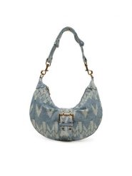 Marciano Guess Torebka 5YGZ07 7365A Niebieski. Niebieskie torebki do ręki damskie Marciano Guess, z aplikacjami, z materiału, bez dodatków. Za 689.99 zł.