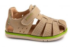 Sandały PABLOSKY 055233P Brązowy. Brązowe sandały męskie Pablosky, z materiału, bez zapięcia. Za 212.99 zł.