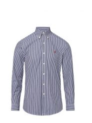 Polo Ralph Lauren Koszula męska Mężczyźni Regular Fit Bawełna niebieski|biały w paski, XL. Białe koszule męskie Polo Ralph Lauren, m, bez wzorów, z bawełny, eleganckie, bez kołnierzyka, bez ramiączek. Za 479.95 zł.