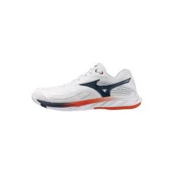 Buty do tenisa Mizuno Wave Fang 3. Białe obuwie sportowe damskie Mizuno, bez wzorów, z syntetyku, na fitness i siłownię, mizuno wave. Za 520.00 zł.