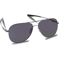 Okulary przeciwsłoneczne OAKLEY - Elmont (Large) OO4119-1460 Gunmetal/Prizm Grey. Szare okulary przeciwsłoneczne damskie Oakley, z tworzywa sztucznego. W wyprzedaży za 549.00 zł.