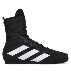 Buty bokserskie adidas. Czarne buty sportowe męskie Adidas, bez zapięcia. Za 429.99 zł.