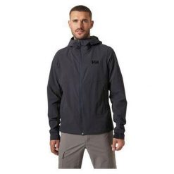 Kurtka wodoodporna z kapturem Helly Hansen Blaze. Brązowe kurtki męskie Helly Hansen, bez wzorów, z softshellu, sportowe, z kapturem. Za 604.00 zł.