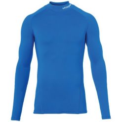 Koszulka kompresyjna Uhlsport Distinction Pro Baselayer. Białe koszulki sportowe męskie Uhlsport, l, bez wzorów, bez kołnierzyka, bez ramiączek, do piłki nożnej. Za 168.00 zł.