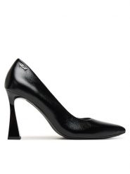 KARL LAGERFELD Półbuty KL32011 Czarny. Czarne półbuty damskie KARL LAGERFELD, bez wzorów, z materiału, bez obcasa, na obcasie, bez zapięcia. Za 709.99 zł.