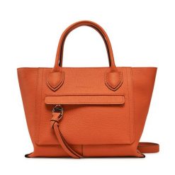 Torebka Longchamp. Brązowe torebki do ręki damskie Longchamp, bez wzorów, klasyczne, bez dodatków. Za 2,999.00 zł.