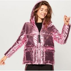 Kurtka anorak z metalicznym połyskiem - Różowy. Kurtki damskie marki SOLOGNAC. W wyprzedaży za 159.99 zł.