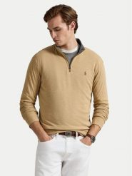 Polo Ralph Lauren Bluza 710812963063 Beżowy Regular Fit. Brązowe bluzy męskie Polo Ralph Lauren, m, bez wzorów, z wiskozy, bez kaptura. Za 699.99 zł.