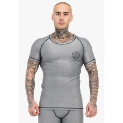 Funkcyjna koszulka termoaktywna Benlee Limehills. Czarne koszulki sportowe męskie BENLEE, bez wzorów, bez kołnierzyka, bez ramiączek. Za 195.00 zł.