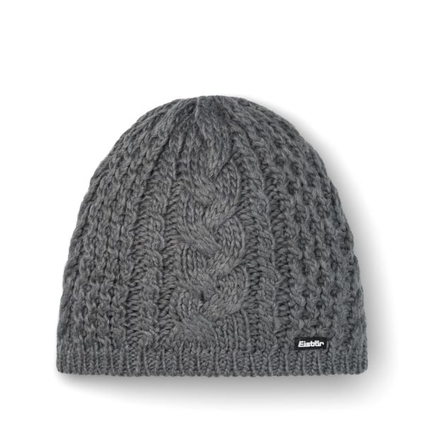 Czapka Eisbar Afra MÜ. Szare czapki i kapelusze damskie Eisbar, na zimę, bez wzorów, z materiału, eleganckie. Za 159.90 zł.