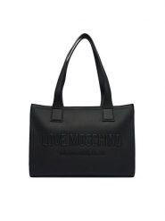 LOVE MOSCHINO Torebka JC4045PP1OLE0000 Czarny. Czarne torebki do ręki damskie Love Moschino, bez wzorów, ze skóry, bez dodatków. Za 939.99 zł.