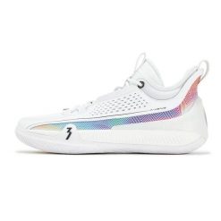 Buty do koszykówki 361° Zen 7 - Aaron Gordon. Białe buty sportowe męskie bez zapięcia, do koszykówki. Za 536.00 zł.