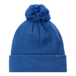 Czapka Damska Coolka. Niebieskie czapki i kapelusze damskie MARTES ESSENTIALS, bez wzorów, z materiału. Za 47.99 zł.