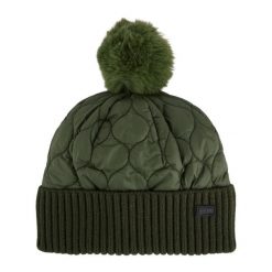 Wodoodporna czapka Regatta. Brązowe czapki i kapelusze damskie Regatta, na zimę, bez wzorów, sportowe. W wyprzedaży za 128.00 zł.