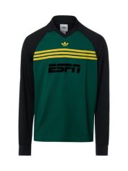 Adidas Originals koszula z długim rękawem - klatka piersiowa Mężczyźni Sztuczne włókno zielony|czarny|żółty, S. Czarne koszule męskie adidas Originals, m, bez wzorów, z włókna, bez kołnierzyka, bez ramiączek. Za 179.95 zł.