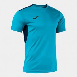 Koszulka treningowa Joma Winner IV. Niebieskie koszulki sportowe męskie Joma, m, bez wzorów, z materiału, bez kołnierzyka, bez ramiączek, do piłki nożnej. Za 145.50 zł.