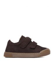 Lasocki Kids Sneakersy CEO-CI12-BAKU-10C Brązowy ciemny. Brązowe buty sportowe chłopięce Lasocki Kids, bez wzorów, z nubiku, bez zapięcia. Za 129.99 zł.