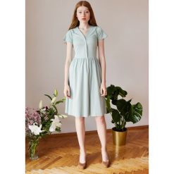 Sukienka Reja Mentha 32 zielony. Sukienki damskie marki Marie Zélie. W wyprzedaży za 178.80 zł.