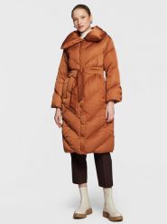 Marella Płaszcz zimowy Agnelli 34960227 Brązowy Regular Fit. Brązowe kurtki damskie Marella, na zimę, bez wzorów, z syntetyku, bez kaptura. Za 3,309.00 zł.