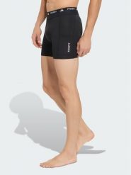 Adidas Szorty sportowe Techfit Hybrid KG1822 Czarny Slim Fit. Czarne krótkie spodenki sportowe męskie Adidas, l, bez wzorów, z syntetyku, na fitness i siłownię, techfit (adidas). Za 219.99 zł.