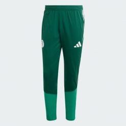 Spodnie treningowe Algieria 26. Zielone spodnie sportowe męskie Adidas, s, bez wzorów, z dresówki, na fitness i siłownię. Za 279.00 zł.