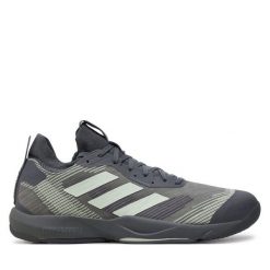 Buty na siłownię adidas. Szare buty sportowe męskie Adidas, bez zapięcia, na fitness i siłownię. Za 339.99 zł.