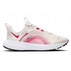 Buty do biegania damskie Nike React Escape Rn. Białe obuwie sportowe damskie Nike, bez wzorów, z materiału, do biegania. Za 323.00 zł.