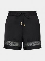 Chantelle Szorty piżamowe C11V60 Czarny Regular Fit. Czarne piżamy damskie Chantelle, xs, bez wzorów, z syntetyku, bez ramiączek. Za 129.99 zł.