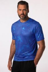 Męski T-shirt funkcyjny Iron Anvil fitness rękaw 1/2 szybkoschnący. Niebieskie t-shirty męskie JAY-PI, m, bez wzorów, z dżerseju, bez kołnierzyka. Za 179.99 zł.