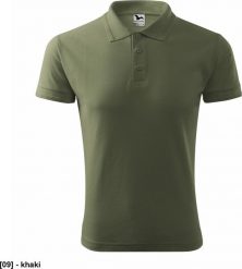 MALFINI Pique Polo 203 - ADLER - Koszulka polo męska, 200 g/m - KHAKI L. Brązowe koszulki polo męskie Malfini, l, bez wzorów, bez ramiączek. Za 37.72 zł.