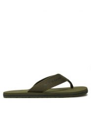 Tommy Hilfiger Japonki Hilfiger 85 Beach Sandal FM0FM05339 Zielony. Zielone klapki męskie Tommy Hilfiger, z materiału. Za 99.99 zł.
