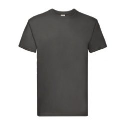 Męska Koszulka Super Premium. Szare koszulki sportowe męskie Fruit of the Loom, m, bez wzorów, bez kołnierzyka, bez ramiączek, trekkingowe. Za 33.99 zł.