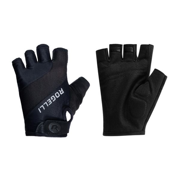 Rękawiczki rowerowe męskie Rogelli PHOENIX II. Czarne buty sportowe męskie Rogelli, bez wzorów, z materiału. Za 72.00 zł.