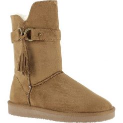 Kozaki zimowe "Crawford" w kolorze jasnobrązowym. Kozaki damskie marki Island Boot. W wyprzedaży za 165.95 zł.