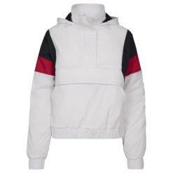 Damska, klasyczna, wyściełana parka w 3 kolorach. Białe parki damskie Urban Classics, na zimę, bez wzorów, klasyczne, bez kaptura. Za 244.50 zł.