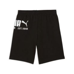 Szorty Puma Graphic. Czarne krótkie spodenki sportowe męskie Puma, bez wzorów. Za 290.00 zł.