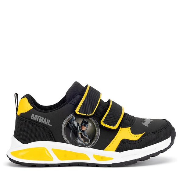 Sneakersy Batman. Czarne trampki i tenisówki chłopięce batman, bez wzorów, bez zapięcia. Za 129.99 zł.