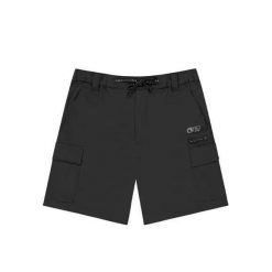 Szorty Picture Alpho Shorts Black. Czarne krótkie spodenki sportowe męskie Picture, l, bez wzorów, z materiału, do biegania. Za 334.17 zł.