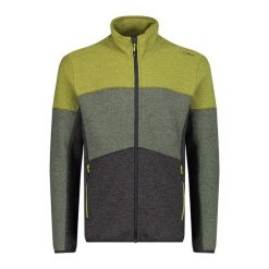 Bluza turystyczna męska CMP. Zielone bluzy męskie CMP, m, bez wzorów, z polaru, bez kaptura, trekkingowe. W wyprzedaży za 230.99 zł.