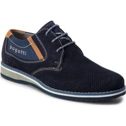Półbuty BUGATTI - 311-68404-1400-4100 Dark Blue. Półbuty na co dzień męskie marki Bugatti. Za 339.00 zł.