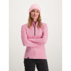 Bluza narciarska damska Poederbaas. Czerwone bluzy sportowe damskie POEDERBAAS, bez wzorów, z elastanu, bez kaptura, narciarskie. W wyprzedaży za 177.72 zł.