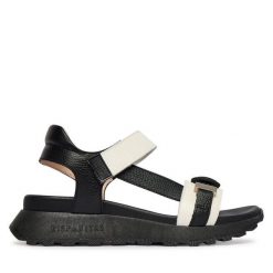 Sandały Hispanitas. Brązowe sandały damskie Hispanitas, bez wzorów, bez obcasa, na płaskiej podeszwie, bez zapięcia. Za 609.99 zł.