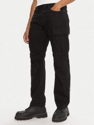 G-Star Raw Spodnie materiałowe Contor 3D D27049-D491 Czarny Regular Fit. Czarne spodnie materiałowe męskie G-Star Raw, m, bez wzorów, z bawełny, retro. Za 699.99 zł.