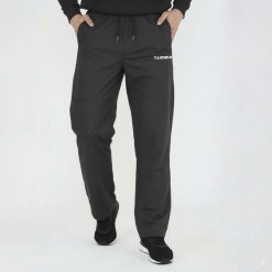 Spodnie do biegania Guyana z szarego poliestru. Szare spodnie sportowe męskie Legea, l, bez wzorów, z materiału, do biegania. Za 60.00 zł.