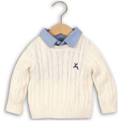 Minoti Chłopięcy Sweter Z Koszulą 110/116 Beżowy. Koszule dla chłopców marki Minoti. W wyprzedaży za 76.00 zł.