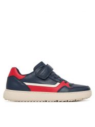 Geox Sneakersy J Theleven J56LDD 054FU C0735 D Granatowy. Niebieskie buty sportowe chłopięce Geox, bez wzorów, ze skóry, bez zapięcia. Za 189.99 zł.