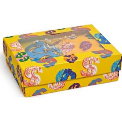 Happy Socks - Bokserki Andy Warhol. Brązowe bokserki męskie Happy Socks, z bawełny. W wyprzedaży za 169.90 zł.